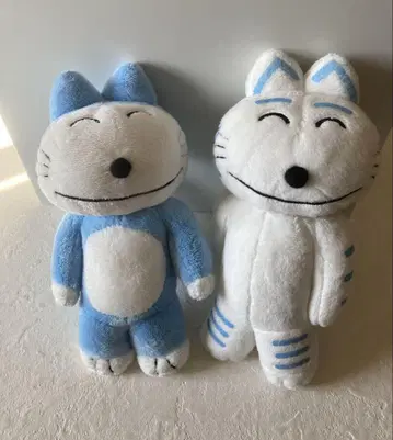 11마리 고양이 봉제 인형 2개 세트 얼룩 고양이 대장 준 플래닝