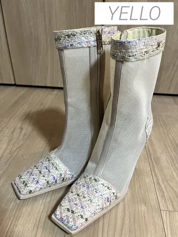 YELLO 메쉬 부츠 YELLOSHOES