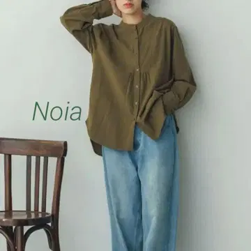 Noia 스탠드 카라 셔츠