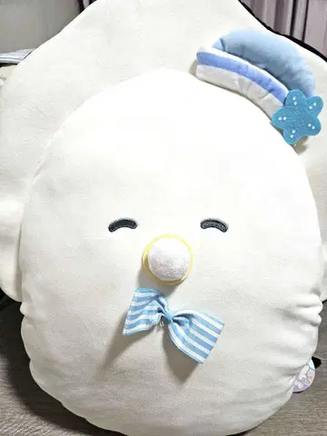 초롱초롱한 눈망울의 생굴 마린 모찌모찌 빅 스마일 봉제 인형