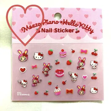 미사용 새상품 네일 씰 베리에 키티 스위트 박스 팝업