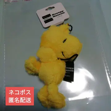 스누피 뮤지엄 미니 체인 봉제 인형 우드스탁