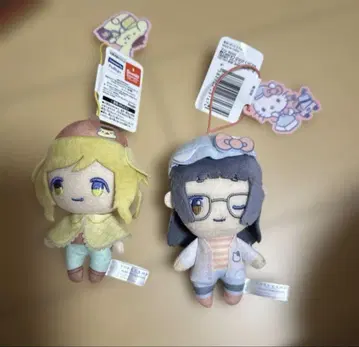 봉제 인형 2체 세트 택 포함 산리오 폼폼푸린 과 헬로키티