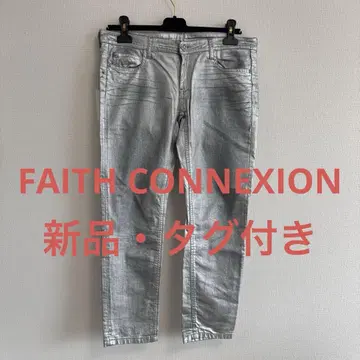 FAITH CONNEXION 실버 데님