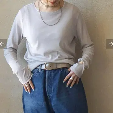 journal standard luxe 시어 골지 풀오버