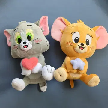 톰과 제리 봉제 인형 세트
