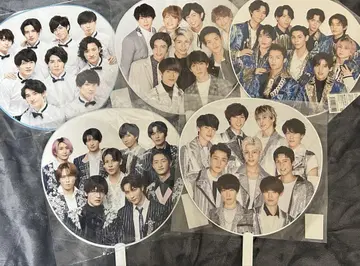 SnowMan 단체 9명 부채 카우콘 2023-2024 등 5장