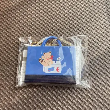 미개봉 새상품 familiar 캡슐 토이 가챠 네이비 컬러 곰 블루
