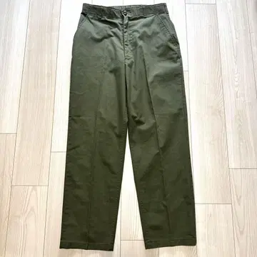 새상품급 80년대 US army 베이커 팬츠 biker 카키 퍼티그