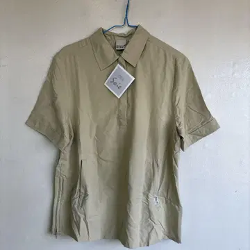 nature et liberte 풀오버 실크 셔츠 사이드 zip
