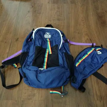 CHUMS 네이비 백팩 25L SPRING DALE 25