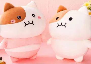 모찌냐미 BIG 봉제인형 2개 세트