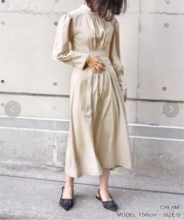새상품급 RANDA 허리 턱 보틀넥 원피스