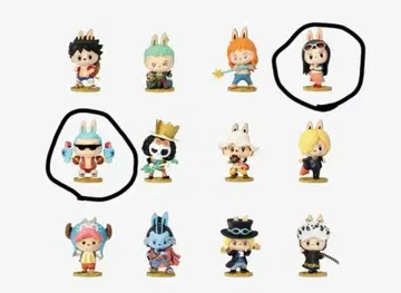POPMART ONE PIECE x LABUBU 콜라보 로빈+프랭키