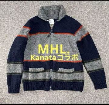 Kanata 카우친 스웨터 가디건 MHL 더블 지퍼