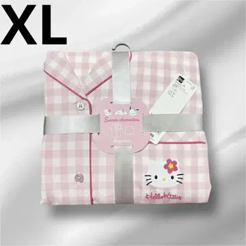 헬로키티 카오하나 룸웨어 파자마 헤이세이 레트로 XL 사이즈 면