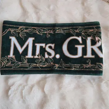 Mrs. GREEN APPLE 에덴의 정원 타월 러버 밴드