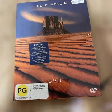 레드 제플린 DVD 2매 세트
