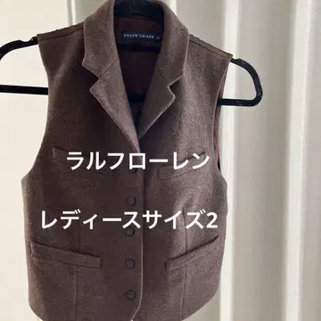 랄프 로렌 여성용 베스트