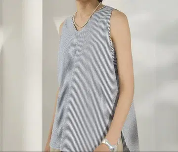 BLACK 시어서커 탱크탑 이에나 별주