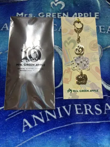 Mrs.GREEN APPLE 10주년 참 키링 D 케세라세라