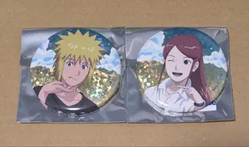 NARUTO 애니메이트 카페 애니카페 캔뱃지 쿠시나 미나토