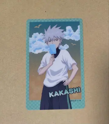 NARUTO 애니메이트 카페 애니카페 클리어 시트 카카시