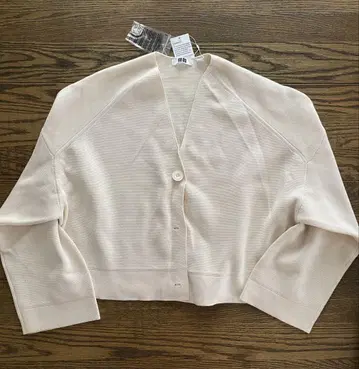 UNIQLO 밀라노 리브 V넥 가디건
