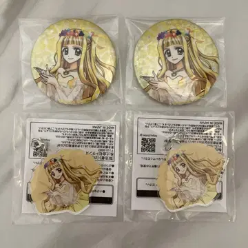 피치피치핏치 코코 루치아의 벌스데이 namco 캔뱃지 아크릴 참