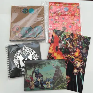 포켓몬 센터 한정판 노트 5세트