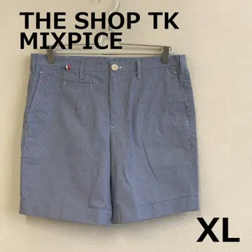 A0822A07 [ THE SHOP TK MIXPICE ] 체크 숏팬츠