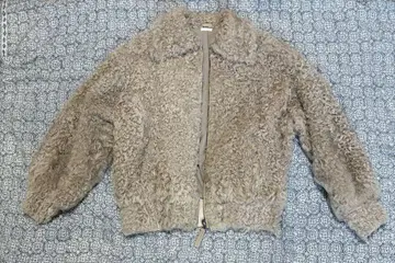 seeall fur bomber 블루종 양가죽