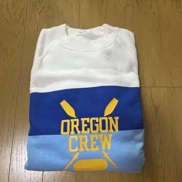 [ OREGON CREW ] 빈티지 크루넥 트레이너 미사용품
