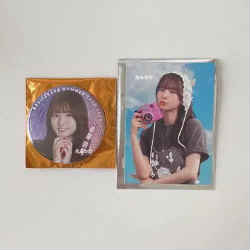 노기자카46 스가와라 사츠키 캔뱃지 트레이딩 카드
