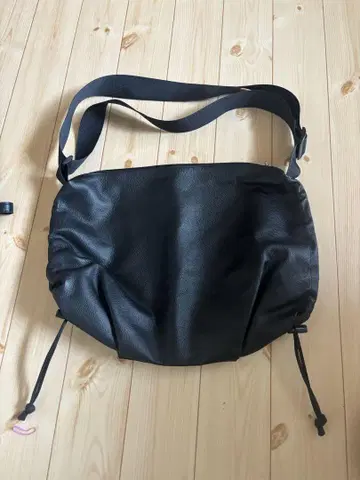 천연 가죽 메신저 백