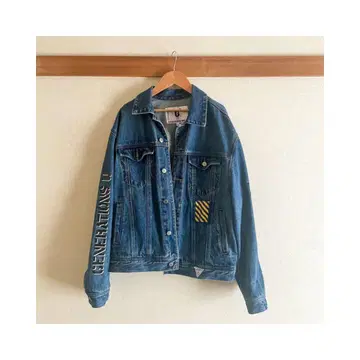 [ GUESS x GENERATIONS ] 데님 자켓 인디고 블루