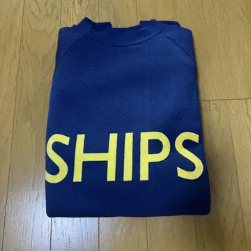 [ SHIPS ] 빈티지 네이비 트레이너 미사용품
