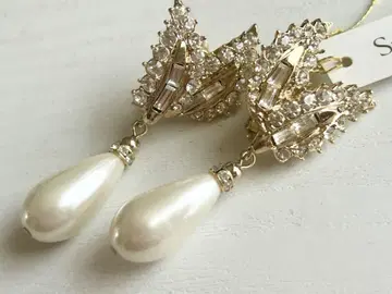미사용 SUN BIJOUX 비쥬 아름다운 고급 귀찌