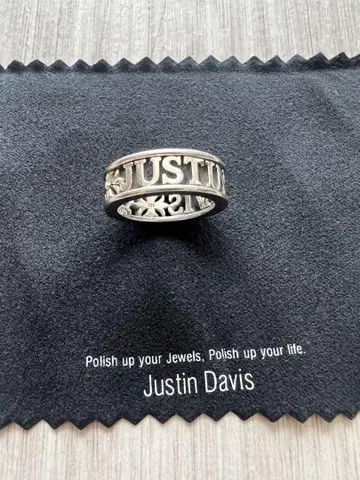 Justin Davis 실버 반지 MAD LOVE RING