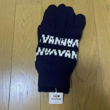 [VAN] 네이비 니트 장갑 택 포함 새상품