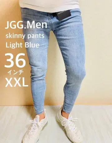 JGG.Men 제깅맨 스키니 팬츠 스키니 데님 rb36