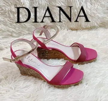 DIANA 다이애나 스트랩 샌들 웨지솔 코르크 힐 M