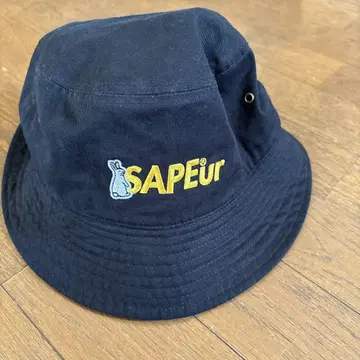 블랙 버킷햇 SAPEur #FRTWO