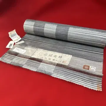 [ 옷감 ] 오바나 카스리 깃감 실크100% 도쿄 마스이와야 7D-049