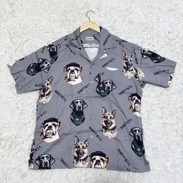 Schott/샷/HAWAIIAN SHIRT 'DOG'