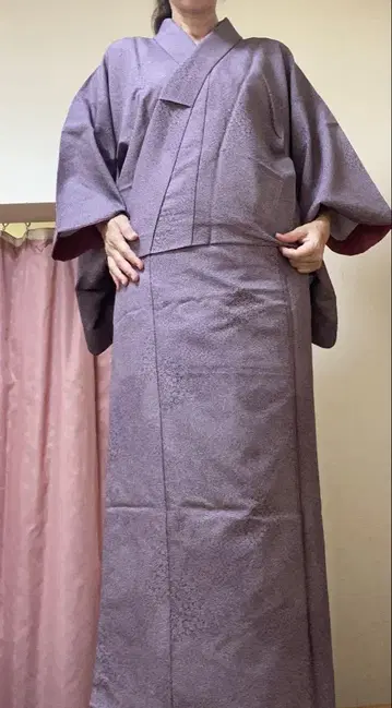 보라색 코몬 기모노 세퍼레이트