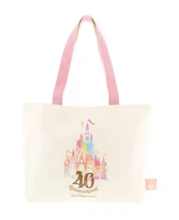 도쿄 디즈니 리조트 40주년 토트백