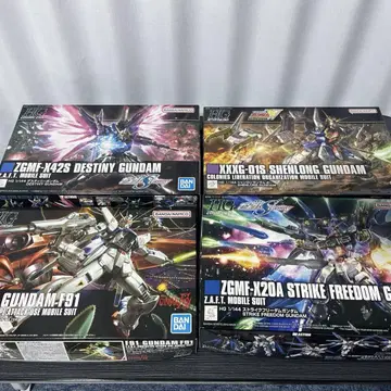 HG 셴롱, HG 데스티니, HG 스트라이크 프리덤, HG 건담 F91