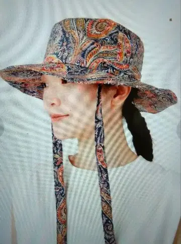 아두이트리스테스 ADIEU TRISTESSE 리버티 패턴 햇 모자