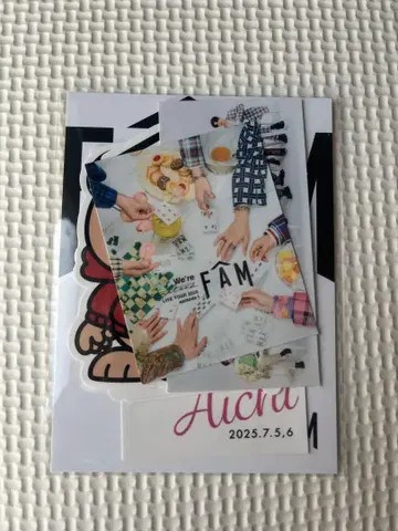timelesz FAM 아이치 회장 한정 스티커